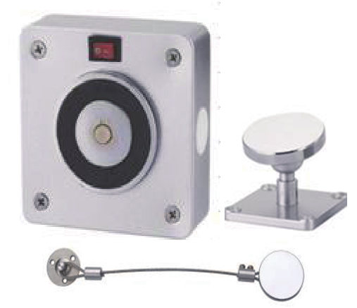 Electromagnetic door holder & Exit Button MS 70